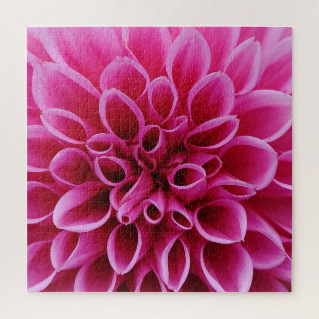 Pink Flower Jigsaw Puzzle (Vertical)