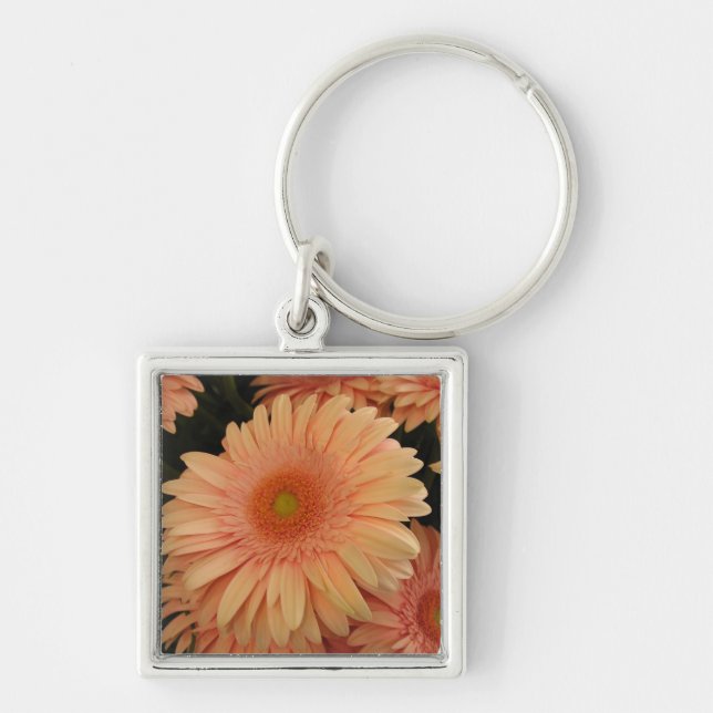 Pink Flower Key Ring (Front)