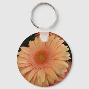 Pink Flower Key Ring
