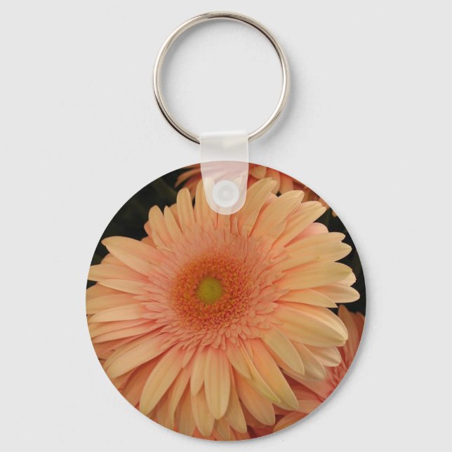 Pink Flower Key Ring (Front)