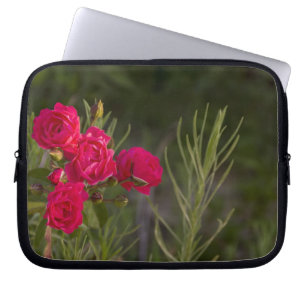 Pink Flower Laptop Sleeve