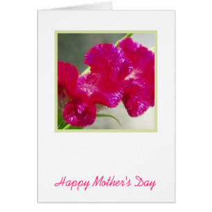 Pink Flower Mother's Day Card