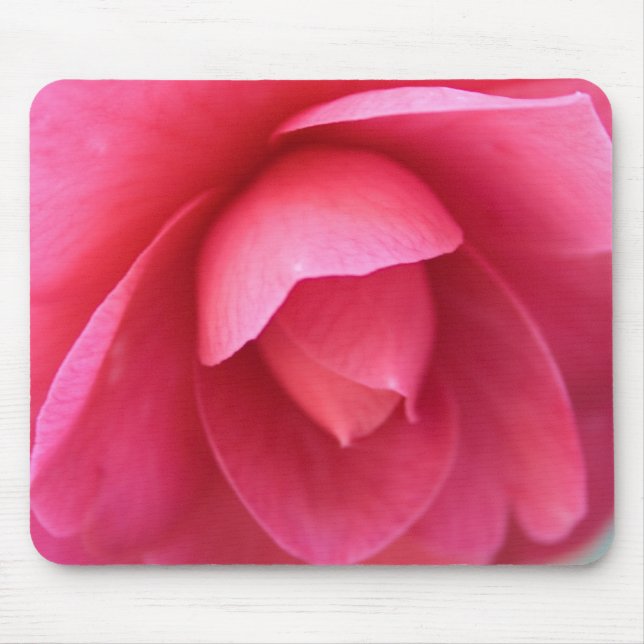 Pink Flower Mousepad (Front)