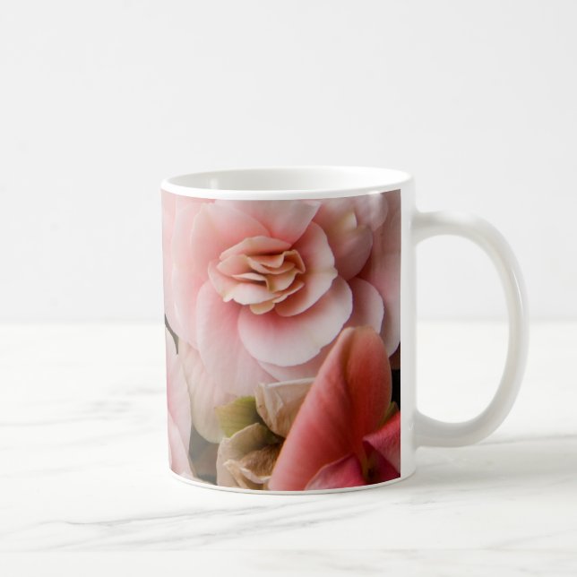 Pink flower mug (Right)