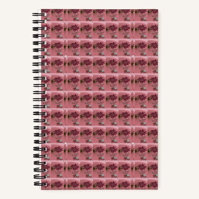 Pink Flower Notebook (Front)