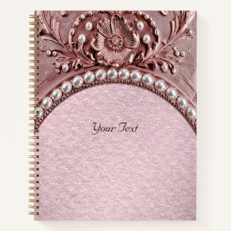 Pink Flower Notebook