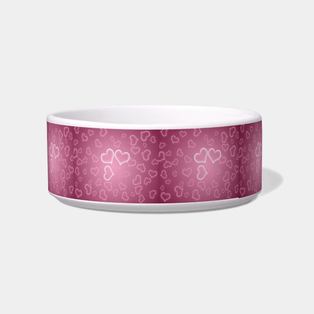 Pink Flower Pet Bowl (Front)