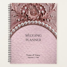 Pink Flower Planner