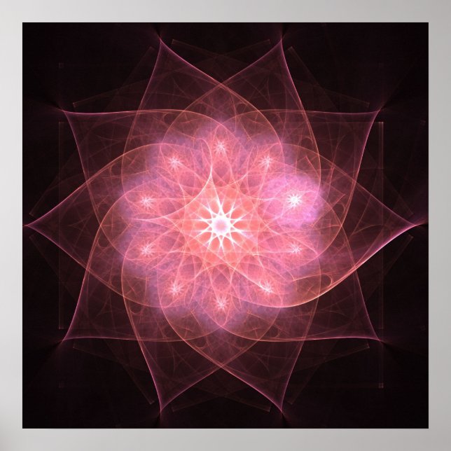 Pink flower - Poster (Front)