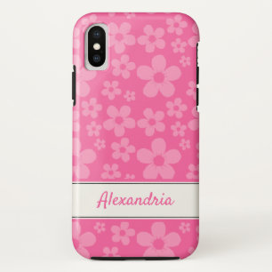 Pink Flower Power Case-Mate iPhone Case