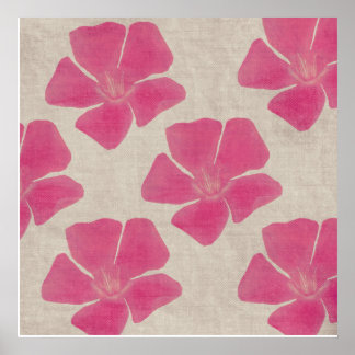 Pink Flower Print