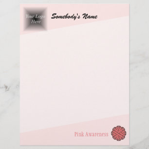 Pink Flower Ribbon by Kenneth Yoncich