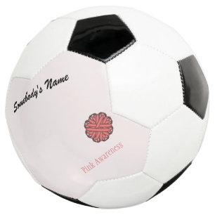 Pink Flower Ribbon Template by Kenneth Yoncich Football