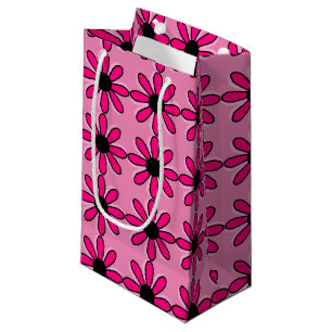 Pink Flower Small Gift Bag