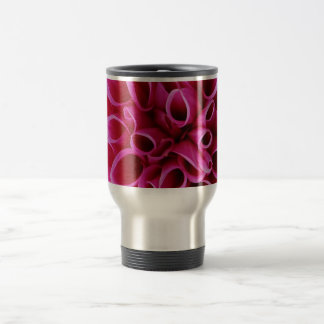 Pink Flower Travel Mug 