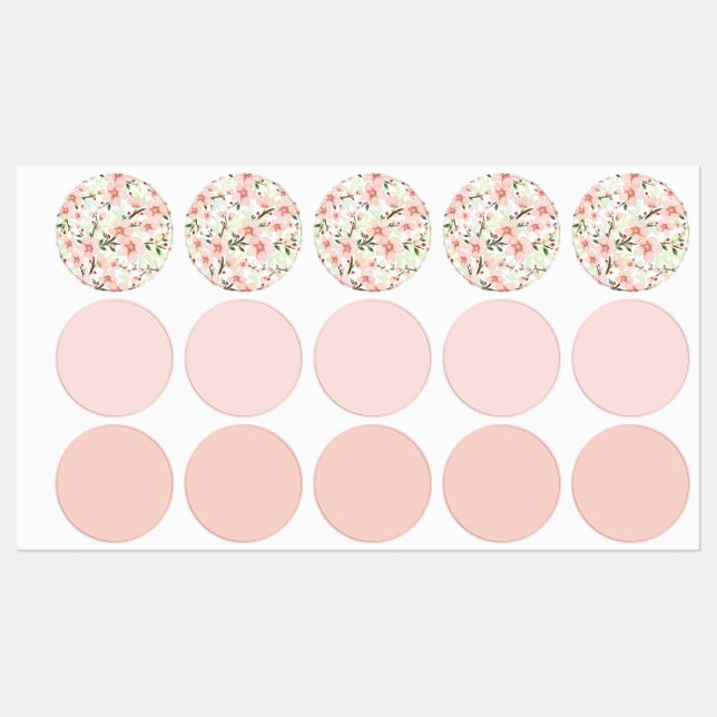Pink flowers (Sheet)