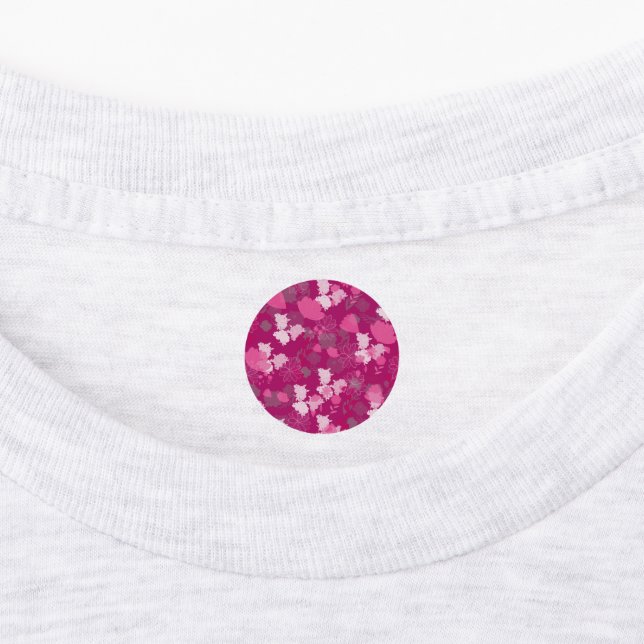 pink flowers (Affixed)