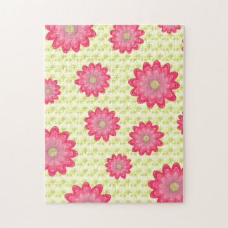 Pink Flowers 10x14 Puzzle