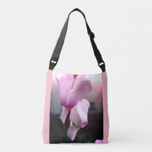 Pink Flowers All-Over-Print Cross Body Bag