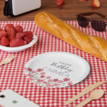 Pink Flowers and Hearts Birthday Party