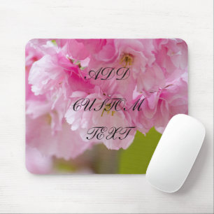 Pink Flowers, Beautiful Colouring, Nature, Picture Mouse Mat