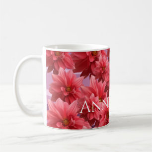 Pink Flowers Beauty Coffee Mug