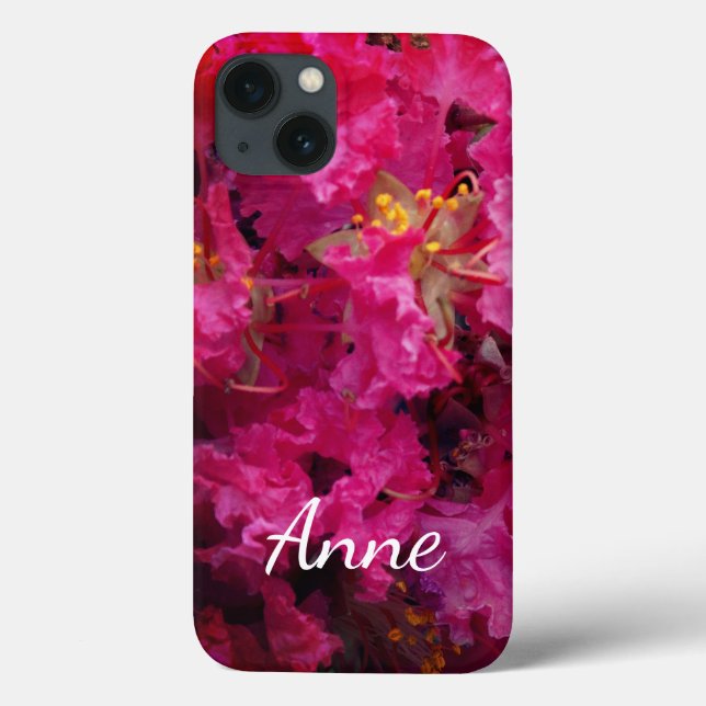 Pink Flowers Blossoms Case-Mate iPhone Case (Back)