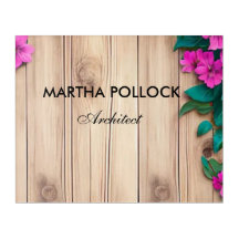 Pink flowers brown wood