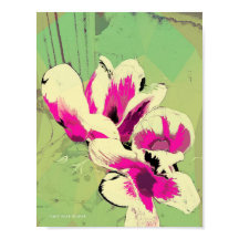 Pink Flowers by Ohio artist Carol Zeock