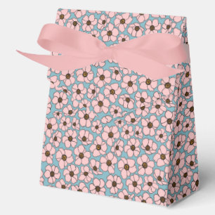 Pink Flowers  Favour Box