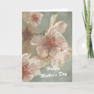 Pink Flowers for Mother's Day Card