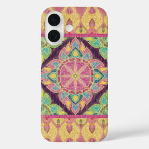 Pink Flowers in the Garden iPhone 16 Case
