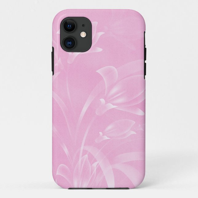Pink Flowers iPhone 5 Case (Back)