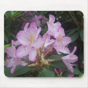 Pink Flowers Mouse Mat