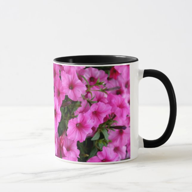 Pink Flowers Mug (Right)