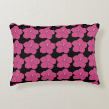 Pink Flowers Pillow 