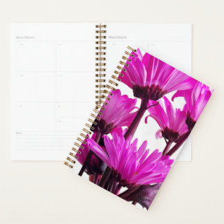 Pink Flowers Planner - TheDabs by Mari D.