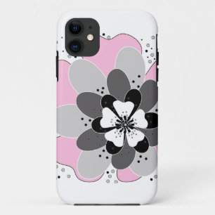 Pink flowers spring summer iPhone 11 case