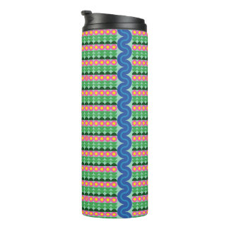Pink Flowers - Thermal Tumbler