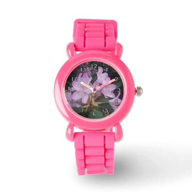 Pink Flowers Watch (Front)