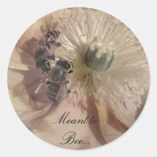 Pink Flowers Wedding Invitation Seals
