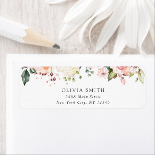 Pink Flowers, White Flowers, Boho, Bridal Shower