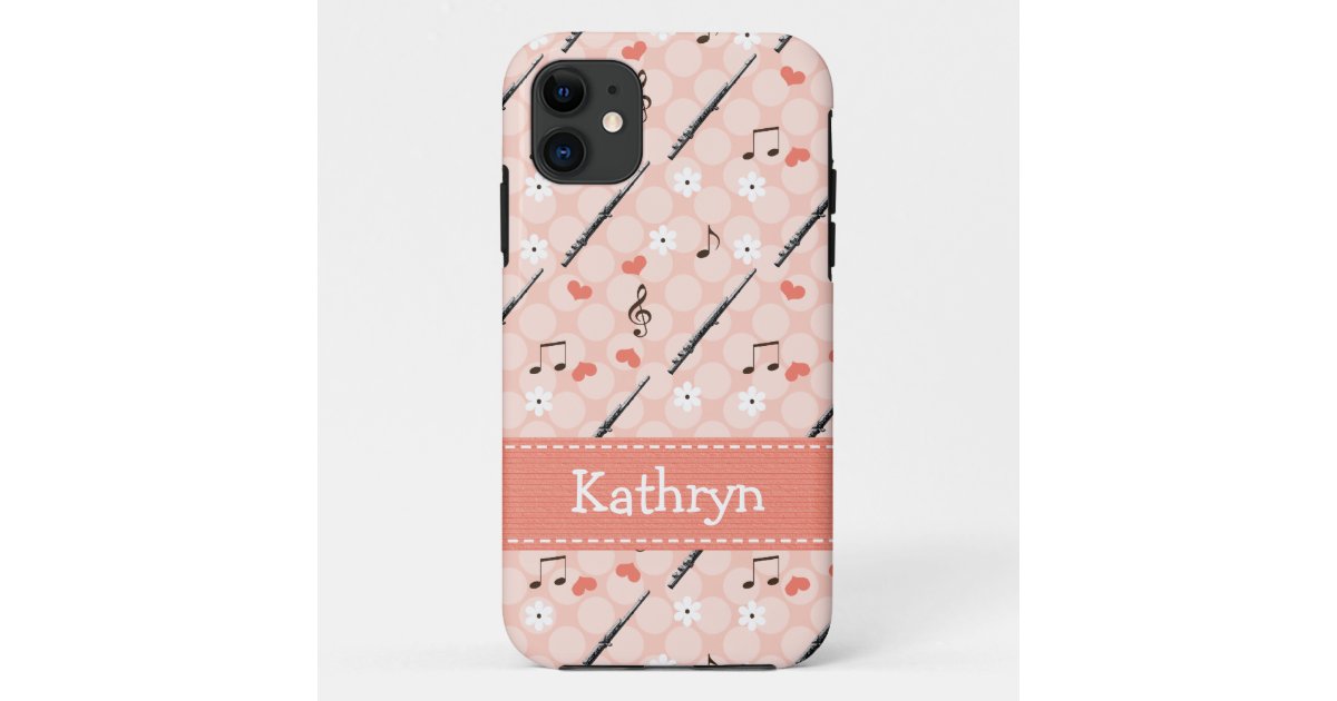 Pink Flute CaseMate iPhone Case Zazzle
