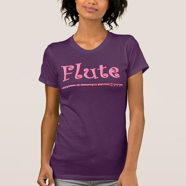 Pink Flute T-Shirt (Front)