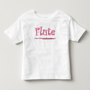 Pink Flute Toddler T-Shirt