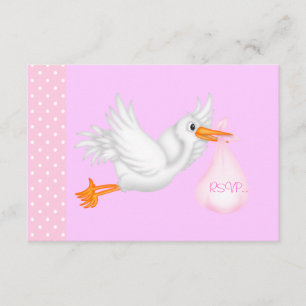 pink flying stork rsvp REVISED Card