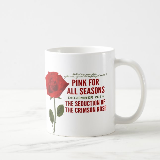 Pink for All Seasons December (Month 4) Mug (Right)