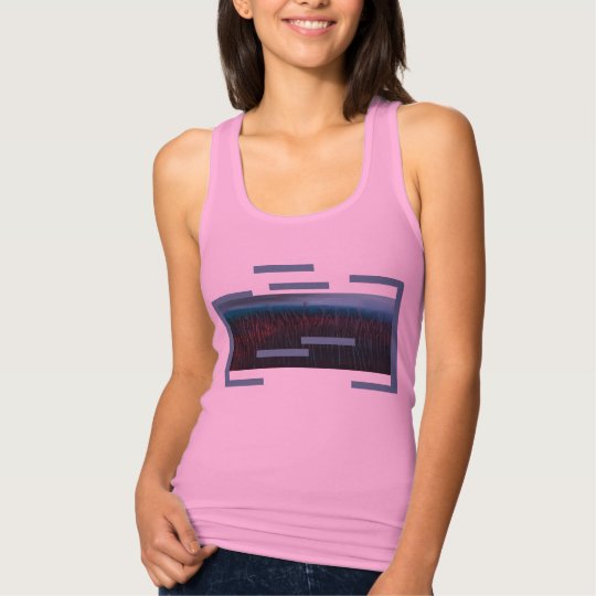 #pink for the gals tank top by DAL