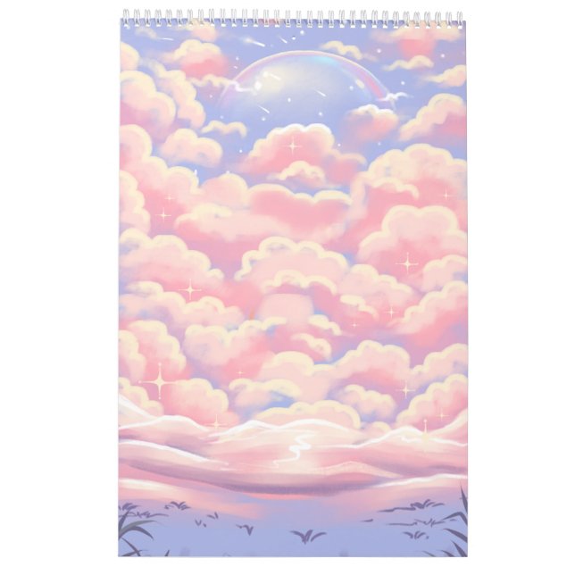 pink fox calendars (Back)