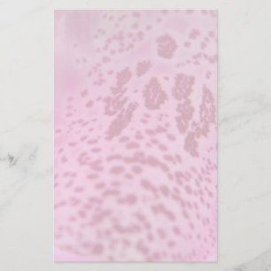 Pink Foxglove Petal Stationery